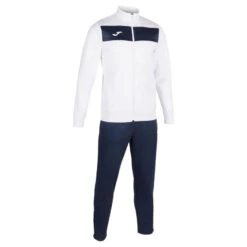 Survêtement Football Homme Joma Academy Ii Blanc Bleu Marine
