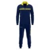 Survêtement Full Zip Homme - Givova Bleu Et Jaune -Sports - Équipement de football survetement full zip homme givova bleu et jaune