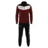 Survêtement Full Zip Homme - Givova Bordeau -Sports - Équipement de football survetement full zip homme givova bordeau