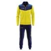Survêtement Full Zip Homme - Givova Jaune Bleu -Sports - Équipement de football survetement full zip homme givova jaune bleu