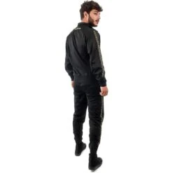 Survêtement Full Zip Homme - Givova Noir Et Jaune -Sports - Équipement de football survetement full zip homme givova noir et jaune 2