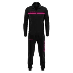 Survêtement Full Zip Homme - Givova Noir, Rose