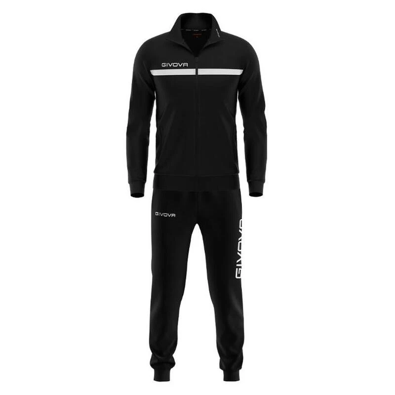 Survêtement Full Zip Homme - Givova Noir 3 Survêtement Full Zip Homme - Givova Noir