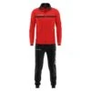 Survêtement Full Zip Homme - Givova Rouge Noir