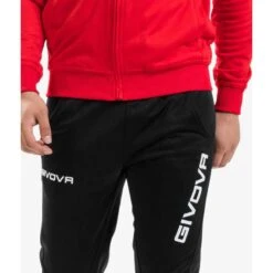Survêtement Full Zip Homme - Givova Rouge Noir 7 Survêtement Full Zip Homme - Givova Rouge Noir -Sports - Équipement de football survetement full zip homme givova rouge noir 2