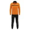 Survêtement One Full Zip Givova - Orange/Noir - Homme