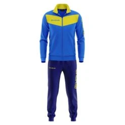 Survêtement Visa - Homme GIVOVA - Bleu/jaune