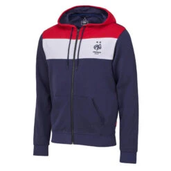 Sweat Capuche Zippé FFF - Collection Officielle Equipe De France De Football