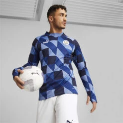 Sweat D'avant-match Manchester City Homme PUMA 8 Sweat D'avant-match Manchester City Homme PUMA -Sports - Équipement de football sweat davant match manchester city homme puma 1