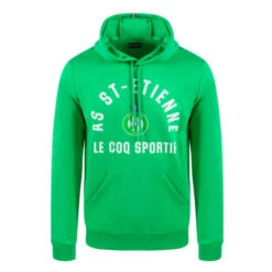 Le Coq Sportif Sweatshirt à Capuche AS Saint-Etienne Fan N°1
