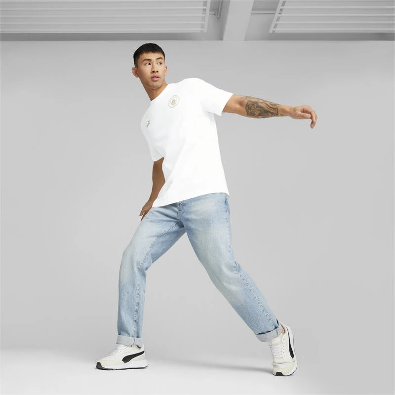 T-shirt à Imprimés Du Nouvel An Chinois Manchester City Homme PUMA 5 T-shirt à Imprimés Du Nouvel An Chinois Manchester City Homme PUMA – Image 3