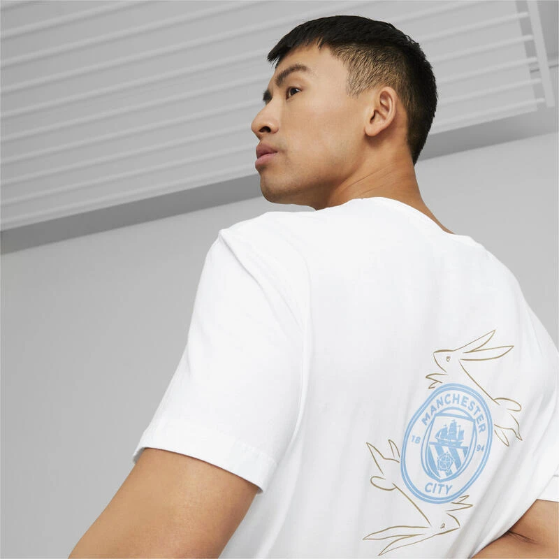 T-shirt à Imprimés Du Nouvel An Chinois Manchester City Homme PUMA 7 T-shirt à Imprimés Du Nouvel An Chinois Manchester City Homme PUMA – Image 5