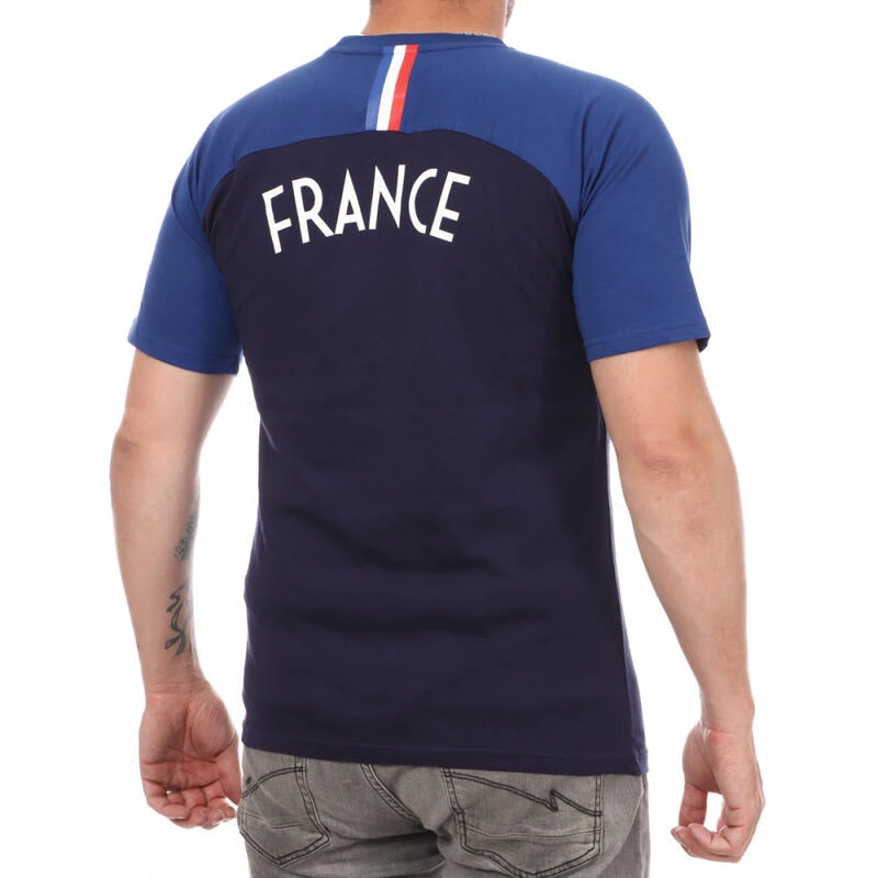 T-shirt Bleu Homme FFF Generique 4 T-shirt Bleu Homme FFF Generique – Image 2