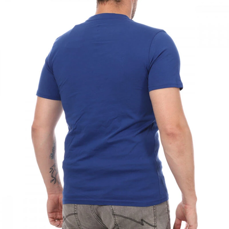 T-Shirt Bleu Homme FFF Logo 4 T-Shirt Bleu Homme FFF Logo – Image 2