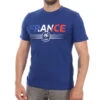 T-Shirt Bleu Homme FFF Logo 1 T-Shirt Bleu Homme FFF Logo -Sports - Équipement de football t shirt bleu homme fff logo