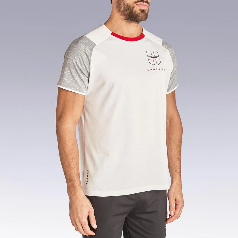 Kipsta T-shirt De Football Adulte FF100 Angleterre 4 Kipsta T-shirt De Football Adulte FF100 Angleterre – Image 2