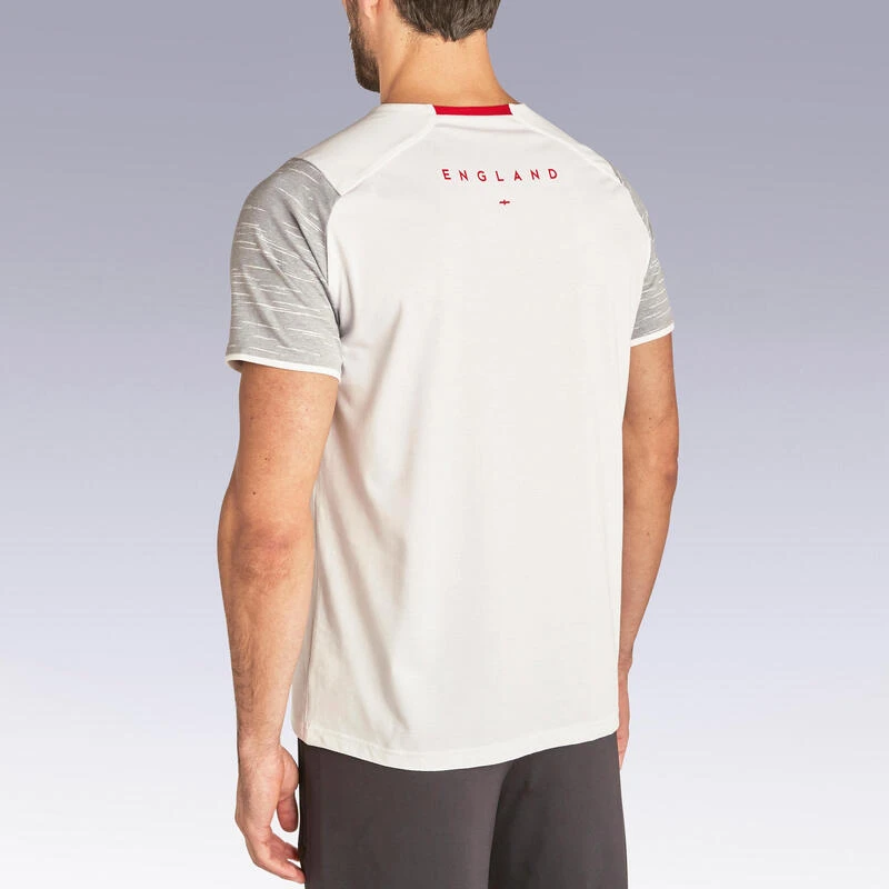 Kipsta T-shirt De Football Adulte FF100 Angleterre 5 Kipsta T-shirt De Football Adulte FF100 Angleterre – Image 3