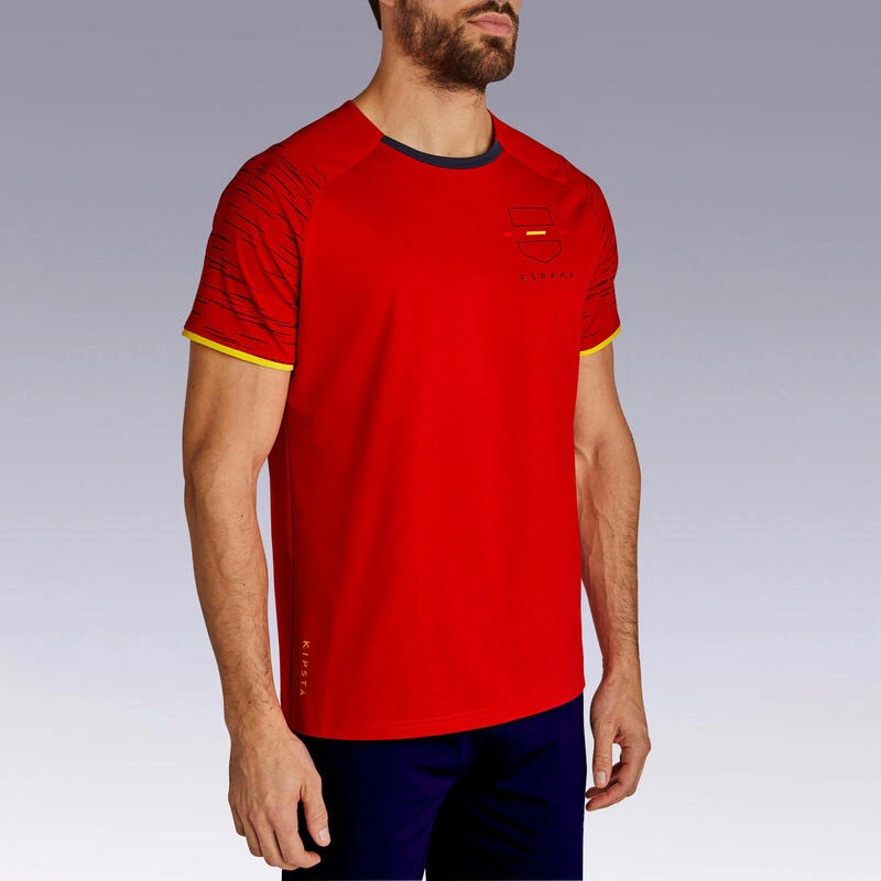 Kipsta T-shirt De Football Adulte FF100 Espagne 6 Kipsta T-shirt De Football Adulte FF100 Espagne – Image 4