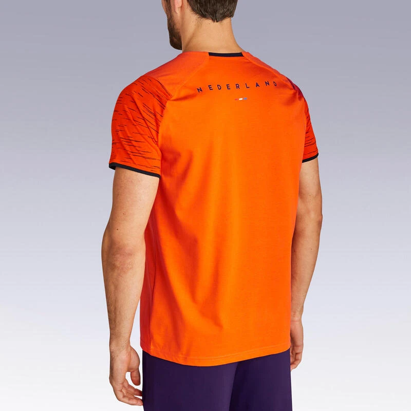 Kipsta T-shirt De Football Adulte FF100 Hollande 5 Kipsta T-shirt De Football Adulte FF100 Hollande – Image 3