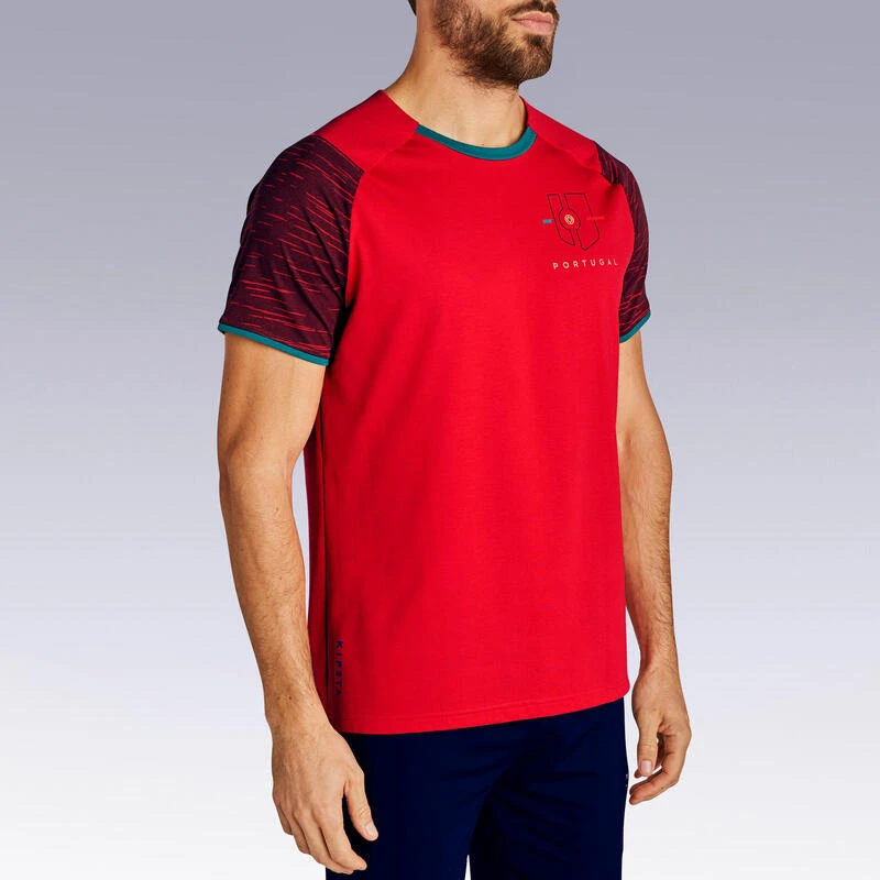 Kipsta T-shirt De Football Adulte FF100 Portugal 4 Kipsta T-shirt De Football Adulte FF100 Portugal – Image 2