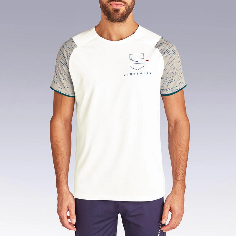 Kipsta T-shirt De Football Adulte FF100 Slovenie 6 Kipsta T-shirt De Football Adulte FF100 Slovenie – Image 4