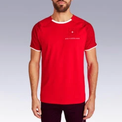 Kipsta T-shirt De Football Adulte FF100 Suisse -Sports - Équipement de football t shirt de football adulte ff100 suisse 3