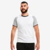 Kipsta T-shirt De Football T100 équipe Blanc 1 Kipsta T-shirt De Football T100 équipe Blanc -Sports - Équipement de football t shirt de football t100 equipe blanc