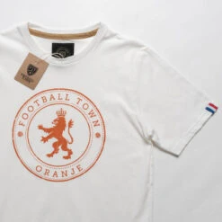 T-Shirt De Leeuw White Football Adulte Vintage -Sports - Équipement de football t shirt de leeuw white football adulte vintage 2