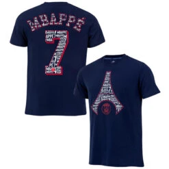 T-shirt Kylian MBAPPE PSG - Collection Officielle PARIS SAINT GERMAIN