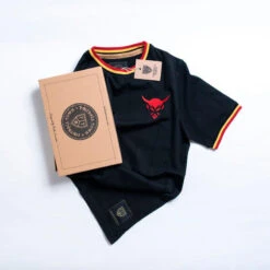 T-Shirt Le Diable Black Football Adulte Vintage -Sports - Équipement de football t shirt le diable black football adulte vintage 2