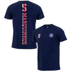 T-shirt MARQUINHOS PSG - Collection Officielle PARIS SAINT GERMAIN