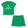 T-shirt + Short Bébé ASSE - Collection Officielle As Saint Etienne -Sports - Équipement de football t shirt short bebe asse collection officielle as saint etienne