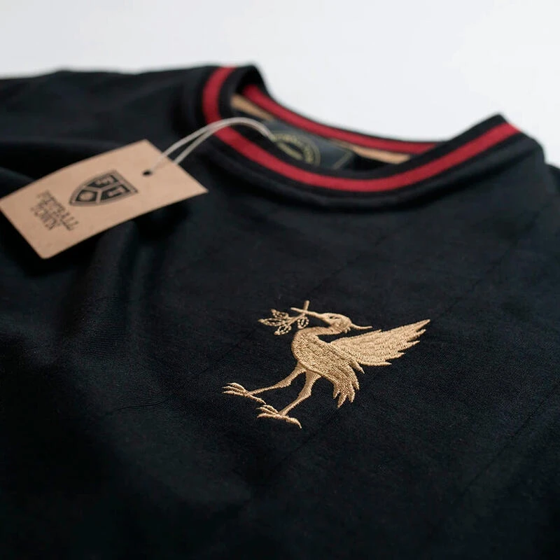 T-Shirt The Bird Black Football Adulte Vintage 4 T-Shirt The Bird Black Football Adulte Vintage – Image 2