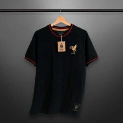 T-Shirt The Bird Black Football Adulte Vintage