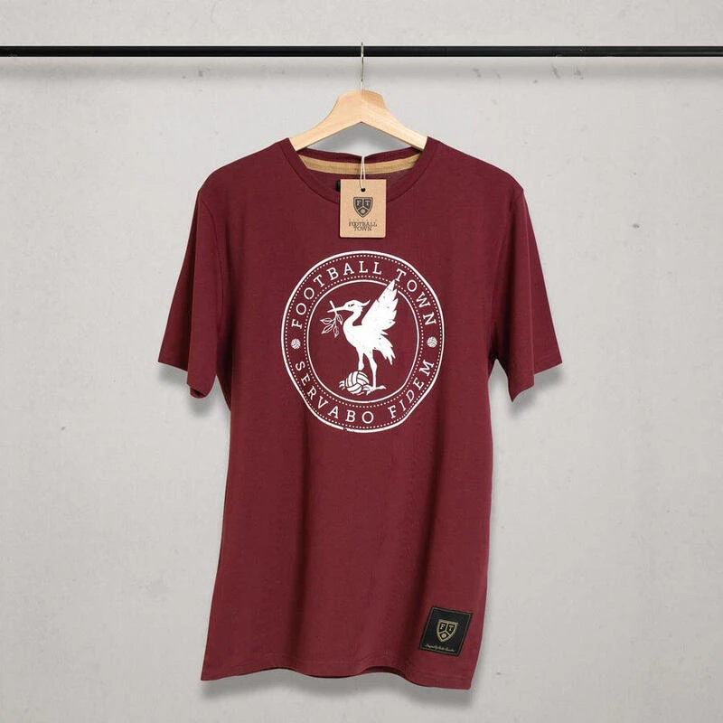 T-Shirt The Bird Red Football Adulte Vintage 3 T-Shirt The Bird Red Football Adulte Vintage