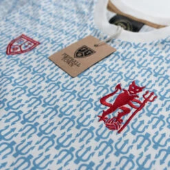 T-shirt The Devil Special White Football Adulte Vintage 6 T-shirt The Devil Special White Football Adulte Vintage -Sports - Équipement de football t shirt the devil special white football adulte vintage 1