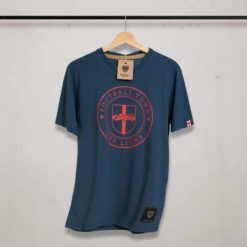 T-Shirt The Lions Blue Football Adulte Vintage