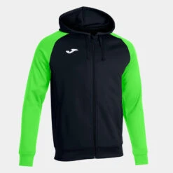 Veste à Capuche Homme Joma Academy Iv Noir Vert Fluo