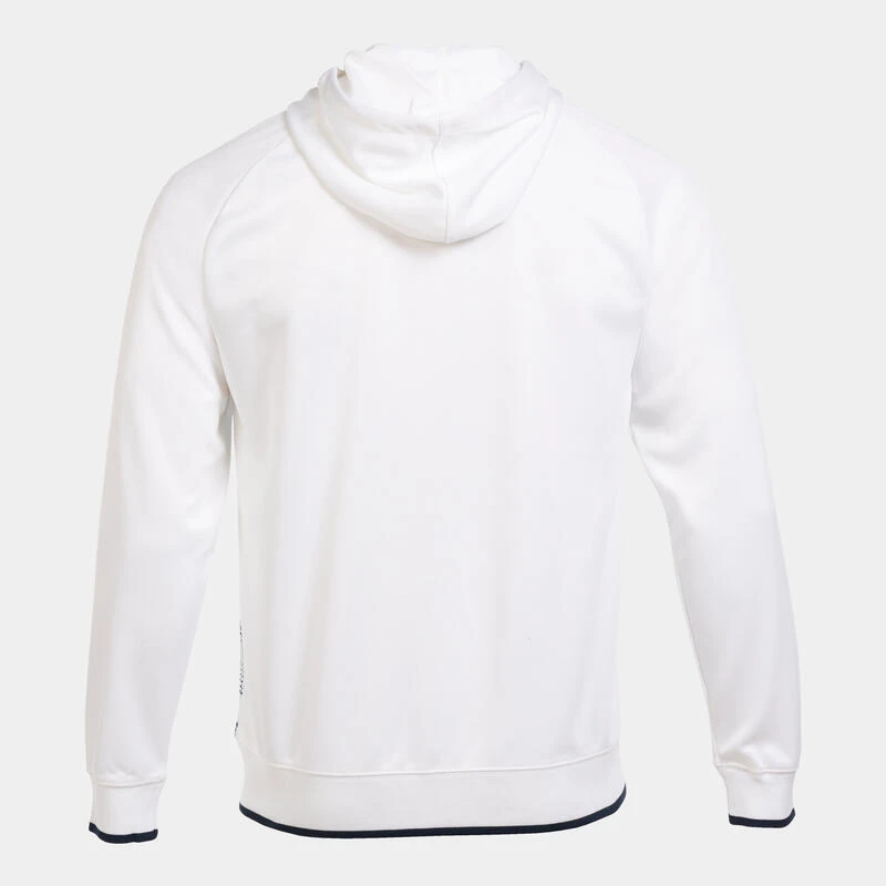 Veste à Capuche Homme Joma Supernova Iii Blanc Bleu Marine 4 Veste à Capuche Homme Joma Supernova Iii Blanc Bleu Marine – Image 2