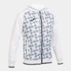 Veste à Capuche Homme Joma Supernova Iii Blanc Bleu Marine -Sports - Équipement de football veste a capuche homme joma supernova iii blanc bleu marine