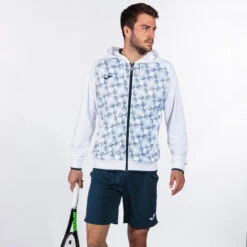 Veste à Capuche Homme Joma Supernova Iii Blanc Bleu Marine 11 Veste à Capuche Homme Joma Supernova Iii Blanc Bleu Marine -Sports - Équipement de football veste a capuche homme joma supernova iii blanc bleu marine 4