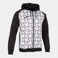 Veste à Capuche Homme Joma Supernova Iii Noir Blanc