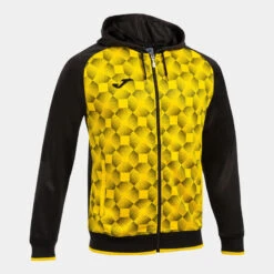 Veste à Capuche Homme Joma Supernova Iii Noir Jaune