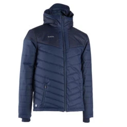 Kipsta VESTE DE FOOTBALL COURTE SR BLEUE MARINE
